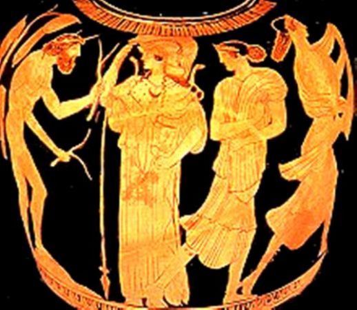 Odysseus, nausikaa, nackt, Korfu, antike, segeln,